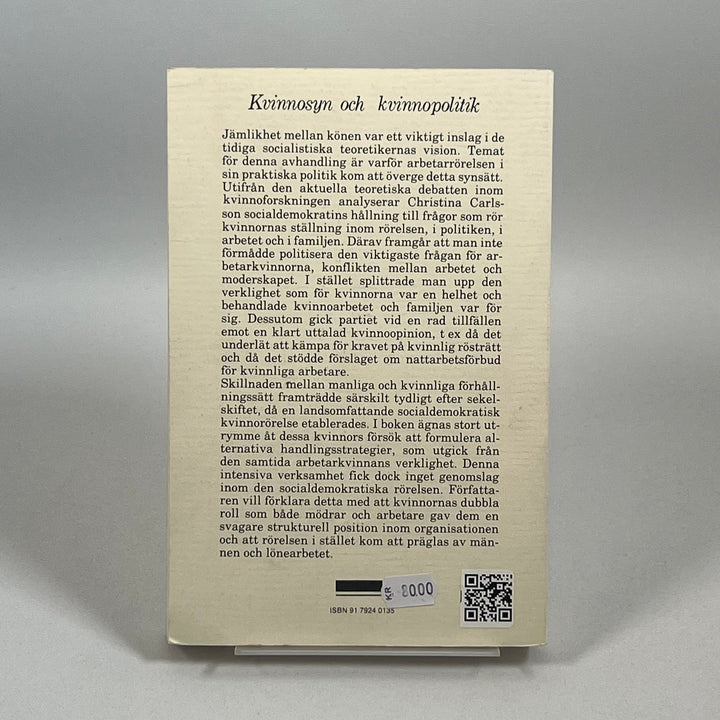 Kvinnosyn inom svensk socialdemokrati 1880 - 1910 - Homy Secondhand Online