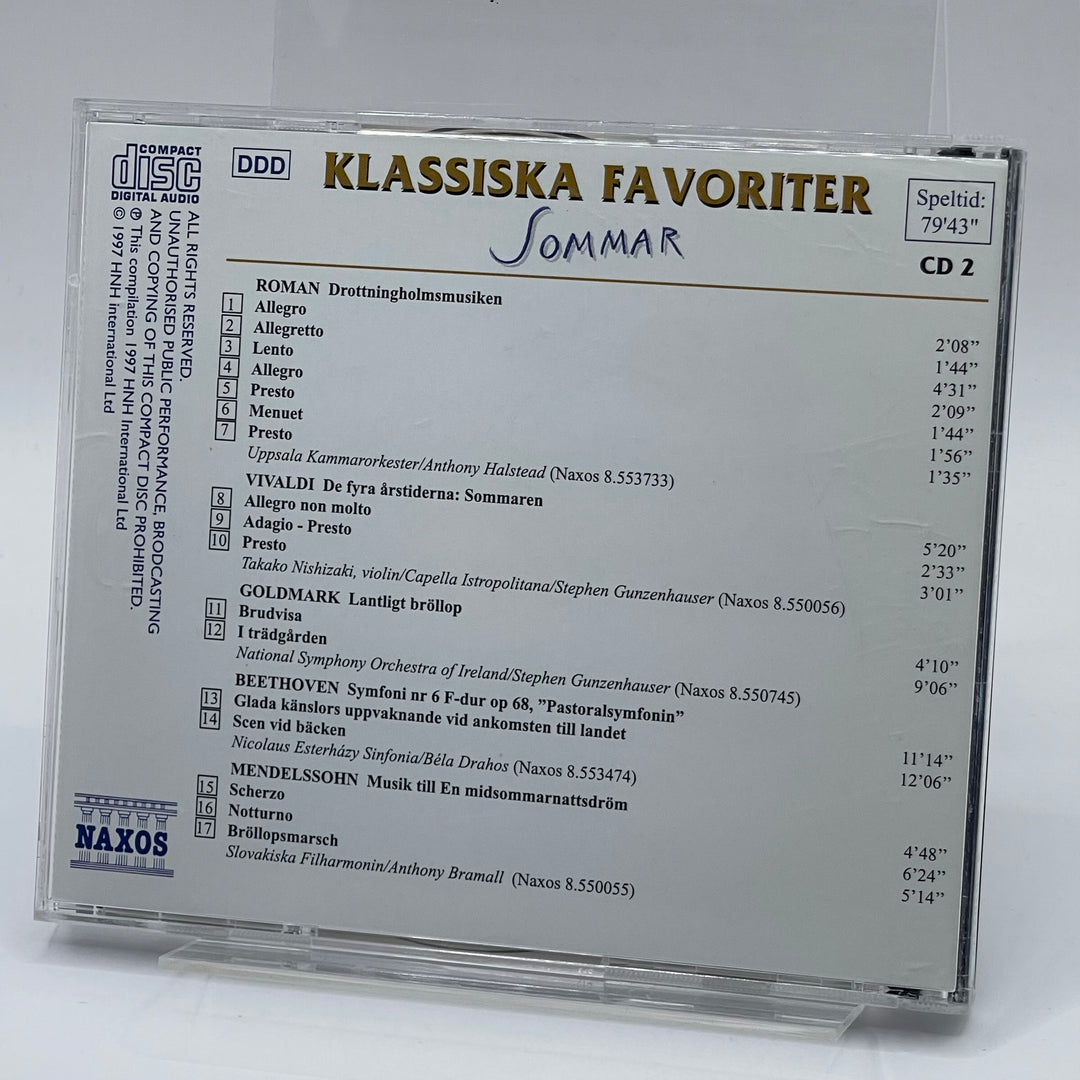 Klassiska Favoriter Sommar CD Naxos