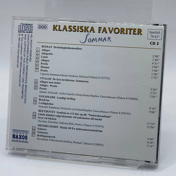 Klassiska Favoriter Sommar CD Naxos