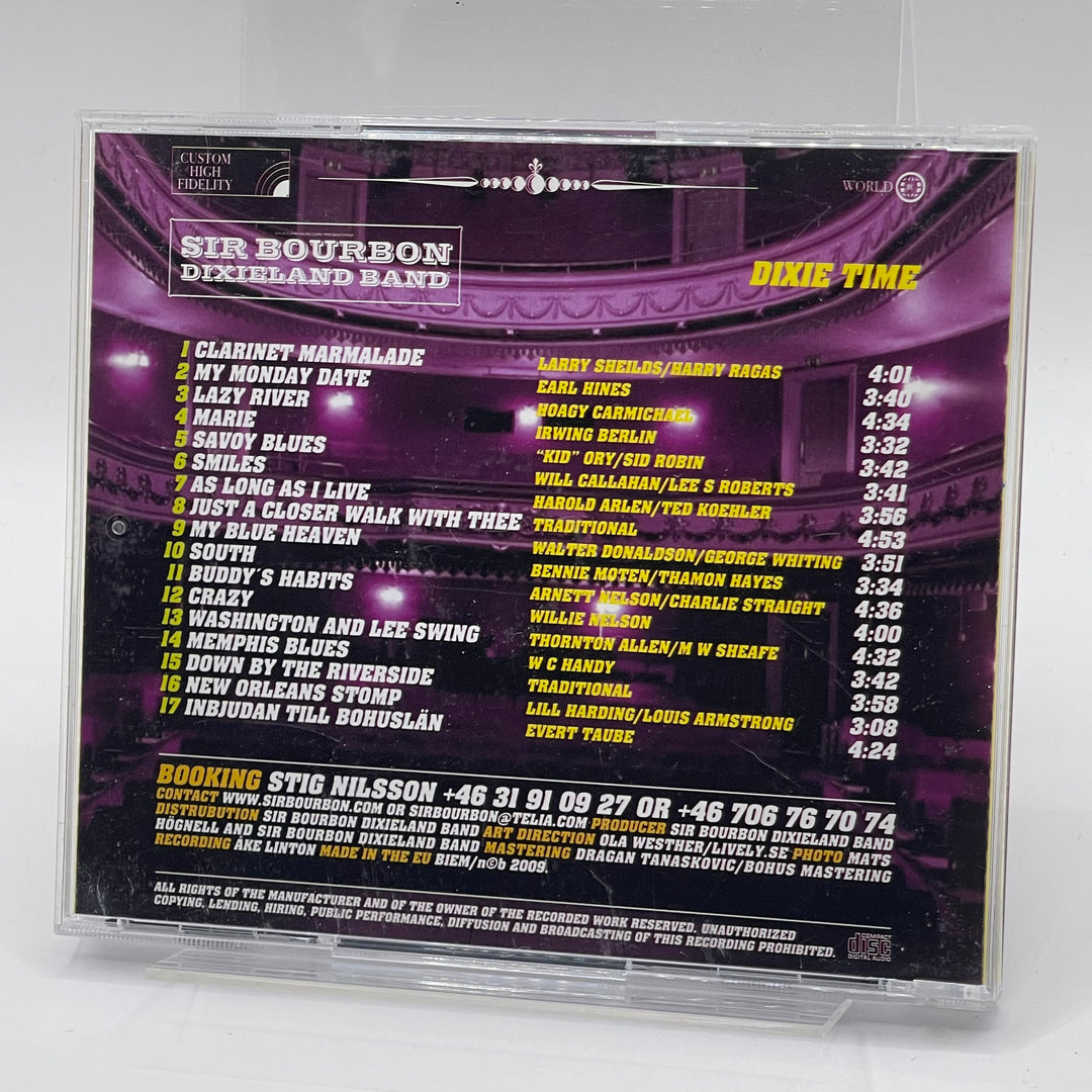 "Dixie Time" Jazz-CD Sir Bourbon Retro Skatt