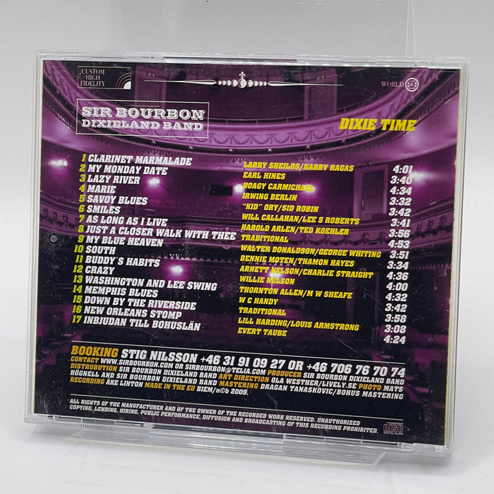 "Dixie Time" Jazz-CD Sir Bourbon Retro Skatt