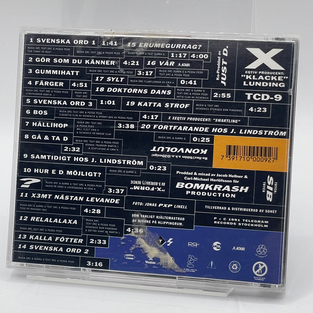 Svenska Ord CD Retro 90-tal Telegram Records