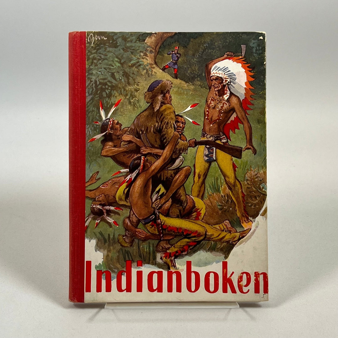 Äventyrlig ochillustrerad klassiker - Indianboken - Homy Secondhand Online