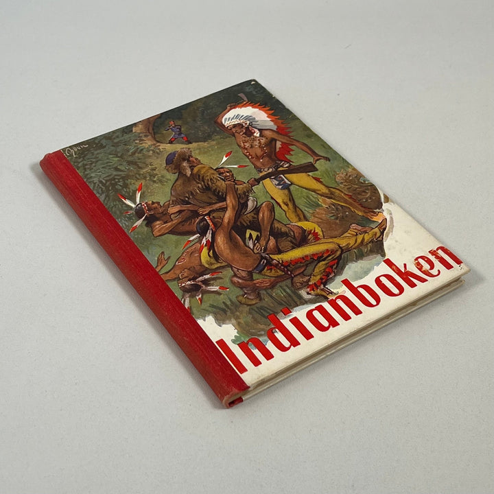 Äventyrlig ochillustrerad klassiker - Indianboken - Homy Secondhand Online