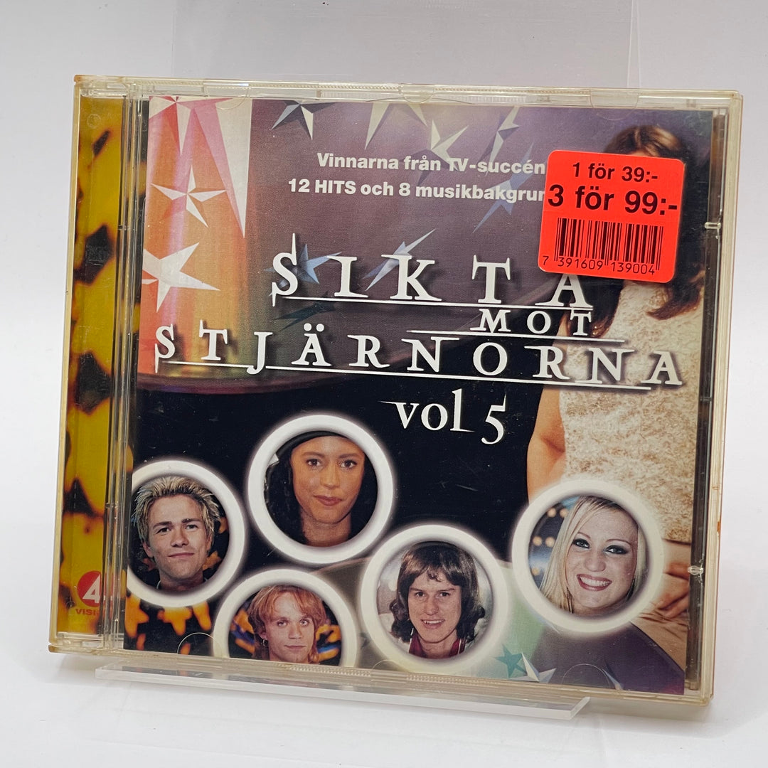 Nostalgisk Musik-CD Sikta mot stjärnorna 90-tal