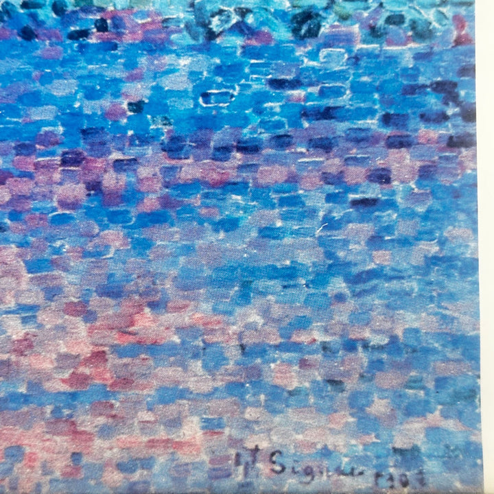 Färgrik Impressionistisk Målning Stadsmotiv - Homy Secondhand Online