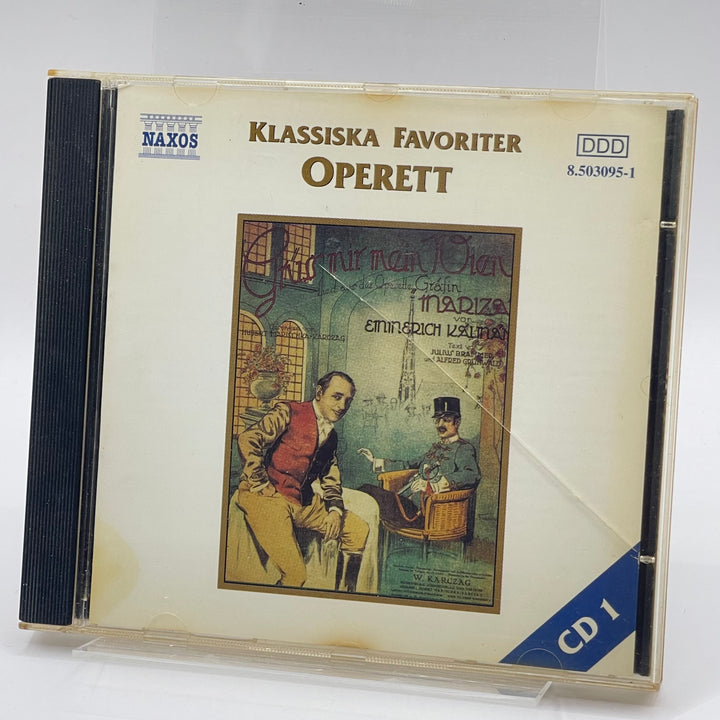 Klassisk Operett-CD Naxos i Gott Skick