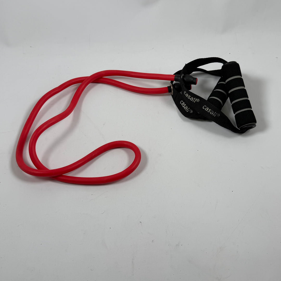 Casall rött motståndsband i utmärkt skick