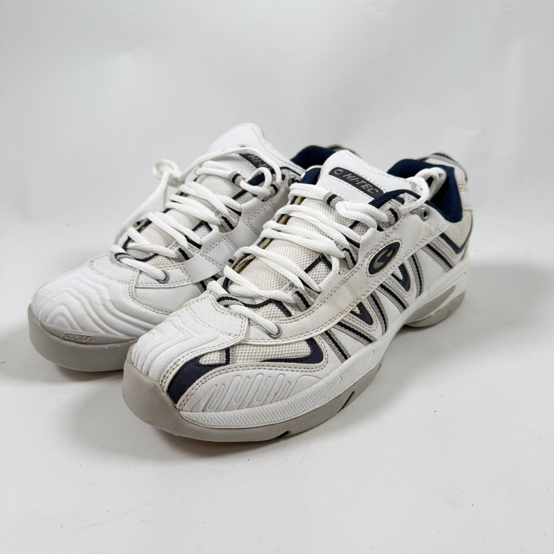 Hi-Tec Sportskor Vit Silver Marinblå Storlek 43