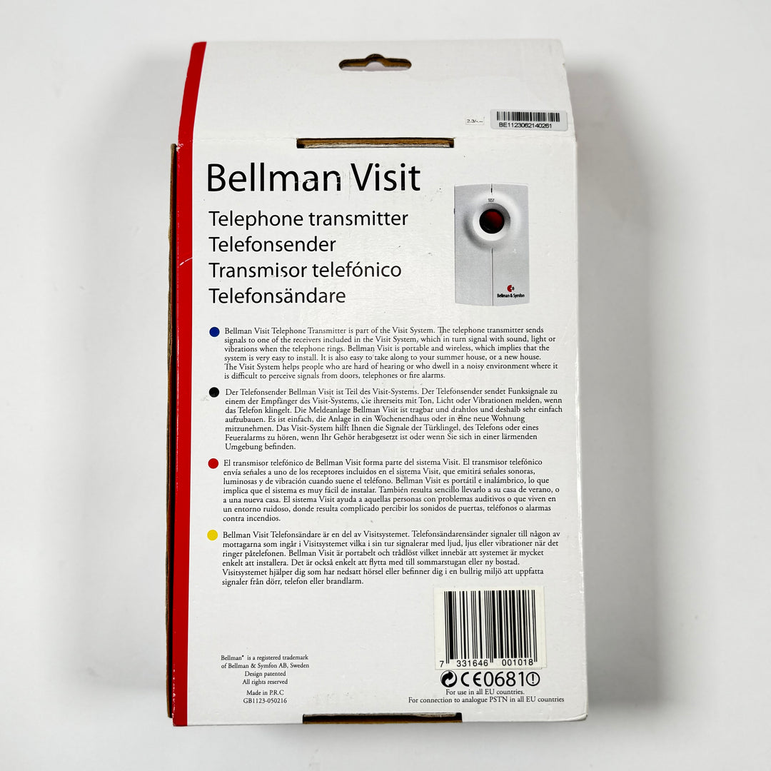 Bellman Visit telefonsändare trådlös signalförstärkare