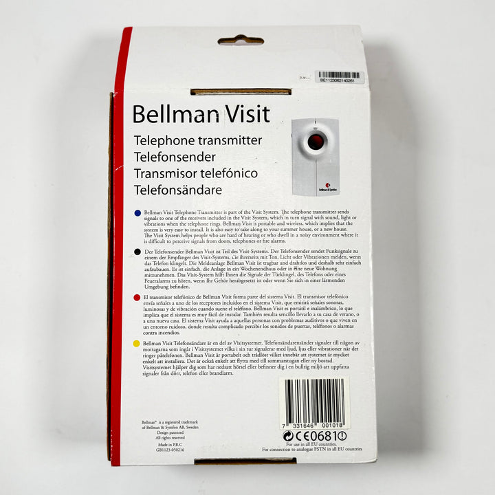 Bellman Visit telefonsändare trådlös signalförstärkare