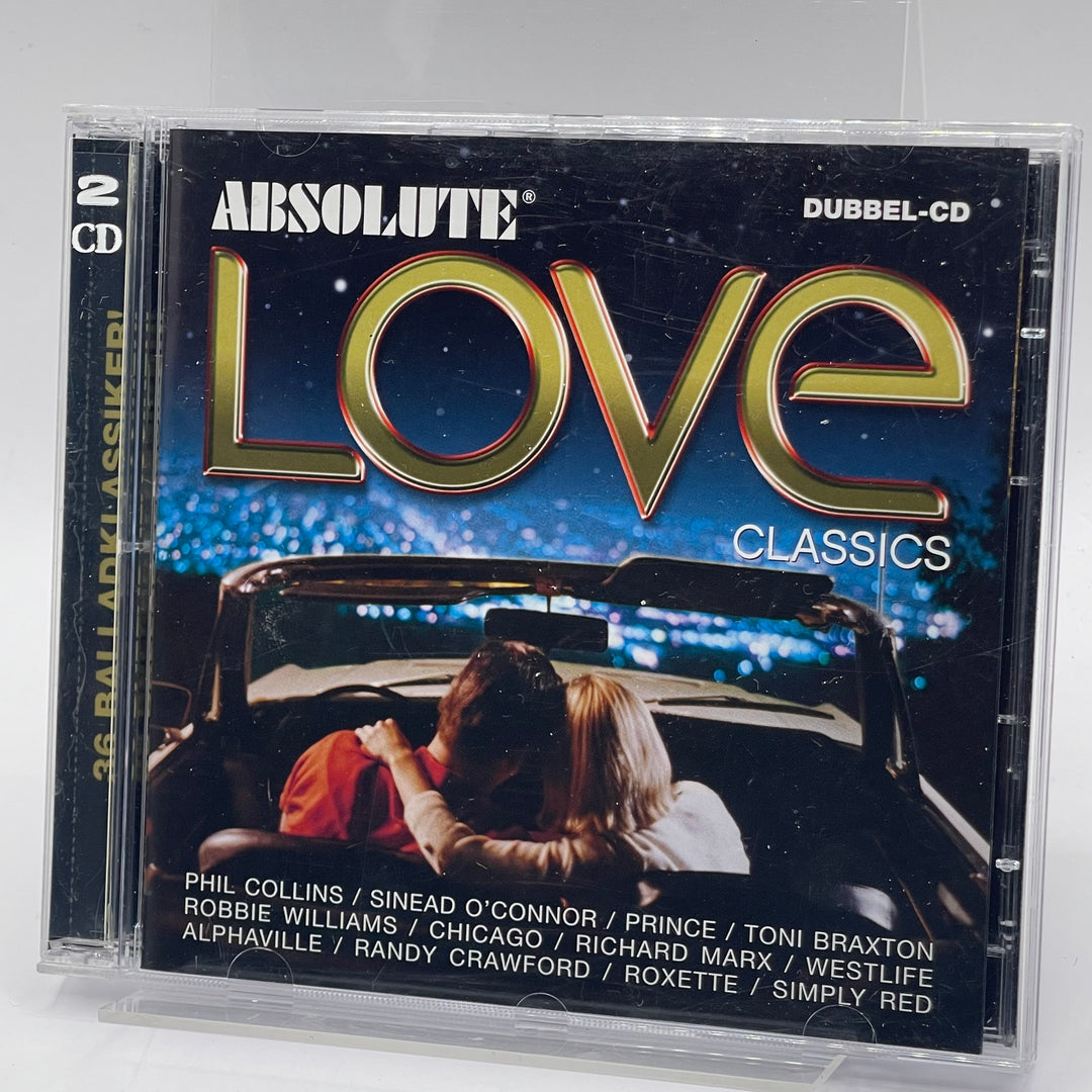 Absolute Love Classics Dubbel-CD med Romantiska Hits