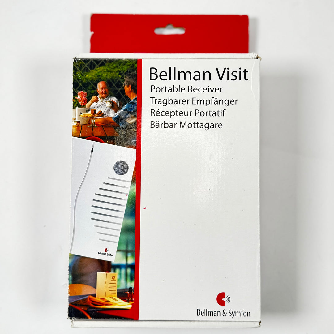 Bellman Visit bärbar mottagare begagnad hjälpmedel