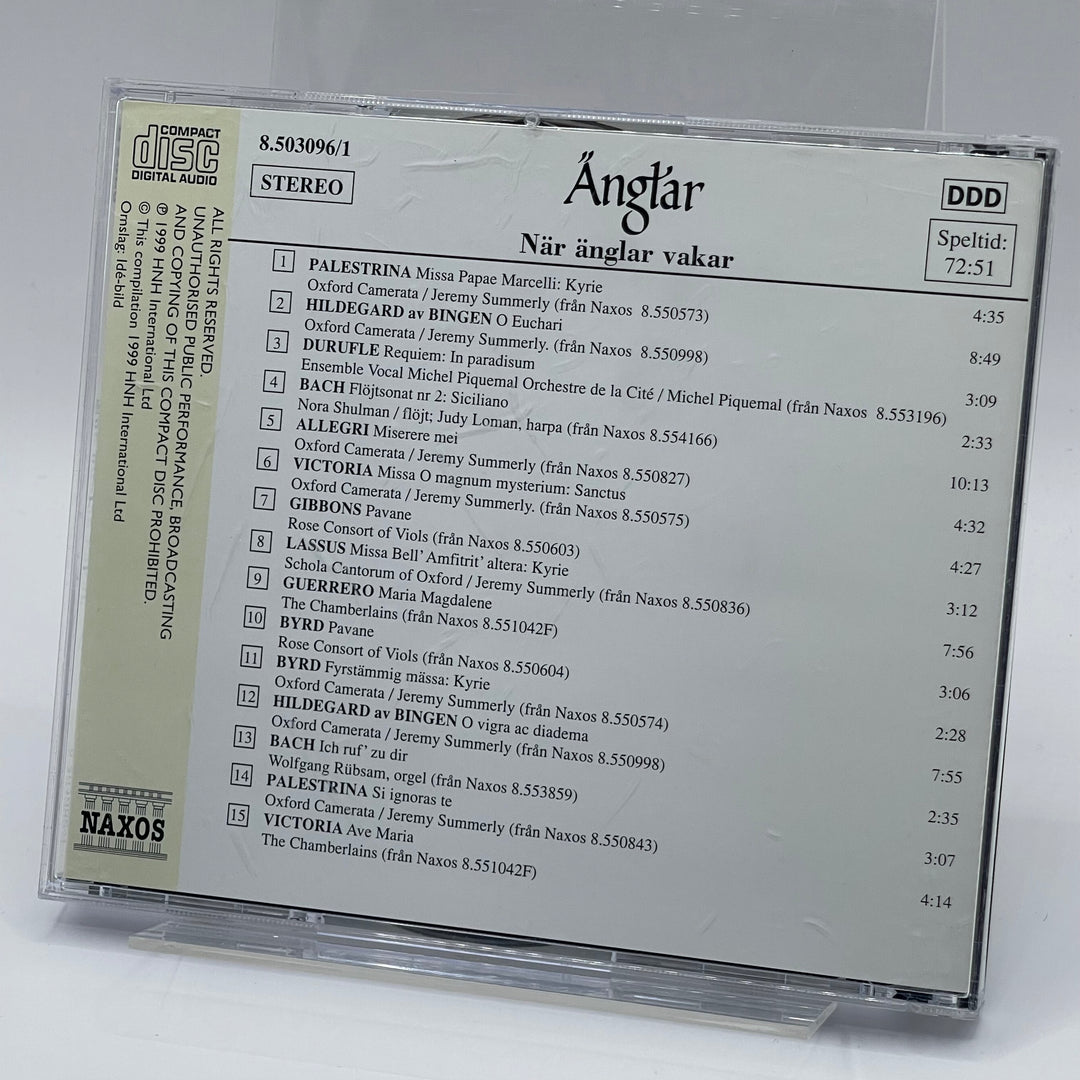 Klassisk CD Änglar När änglar vakar Naxos