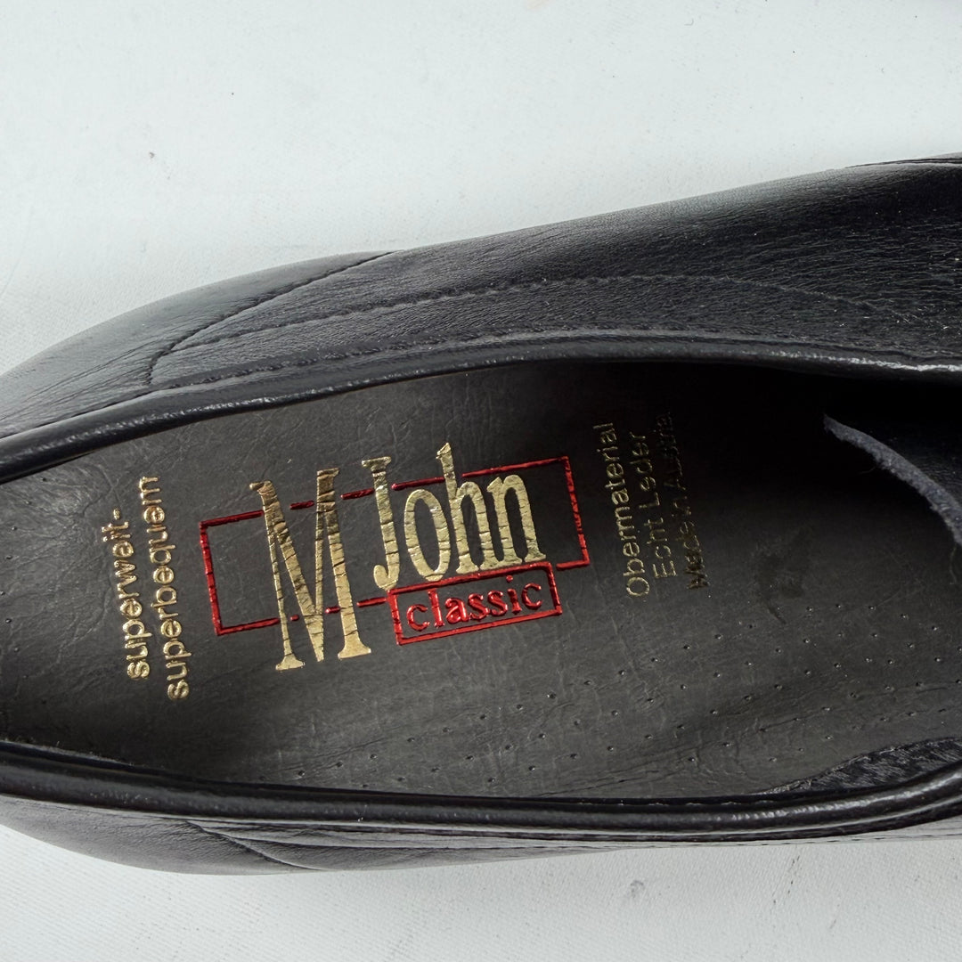 Svarta läderskor herrklassiker i mycket gott skick