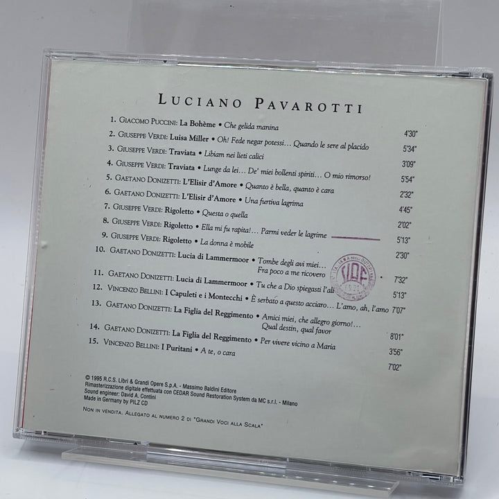 Luciano Pavarotti Retro CD Opera Klassiker