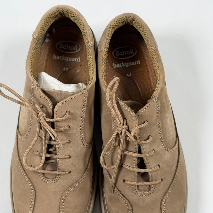 Eleganta beige läderskor från Scholl herr 42