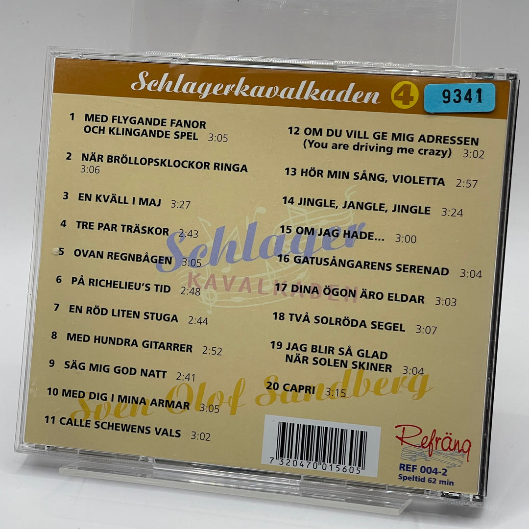 Sven Olof Sandberg Retro CD-album Schlagerkavalkaden