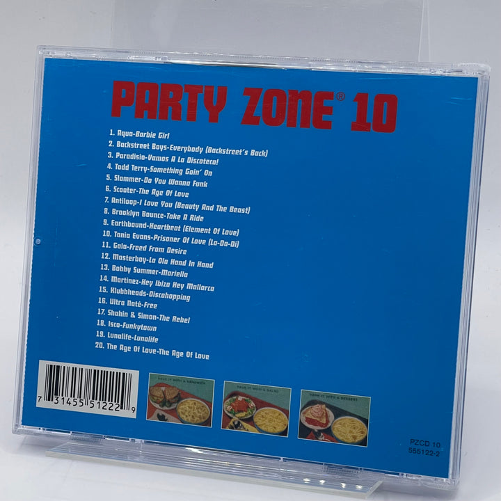 PARTY ZONE 10 Musik-CD Retro 90-talet