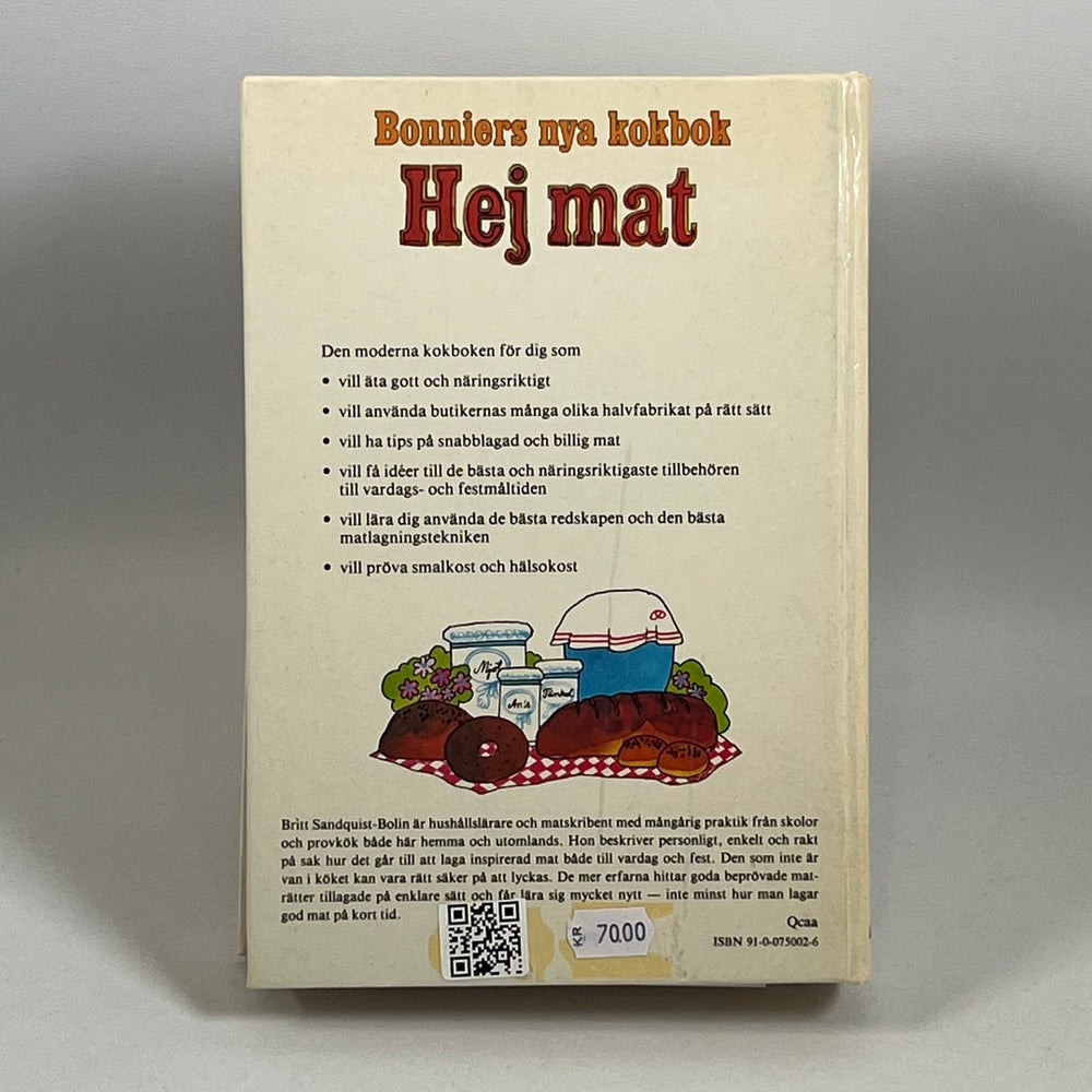Bonniers Nya Kokbok av Britt Sandquist - Bolin - Homy Secondhand Online