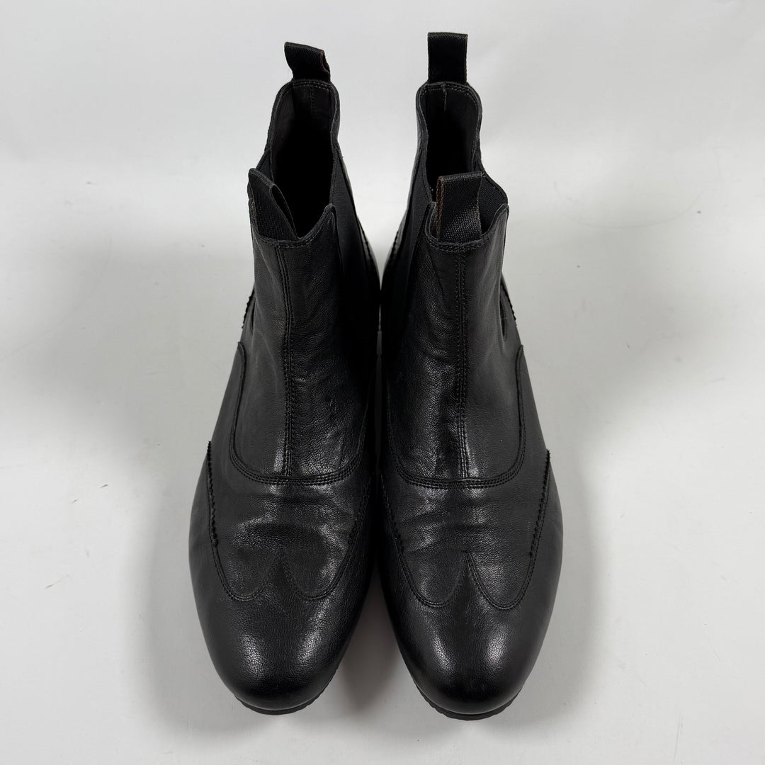 Hugo Boss eleganta herrstövlar i läder storlek 42