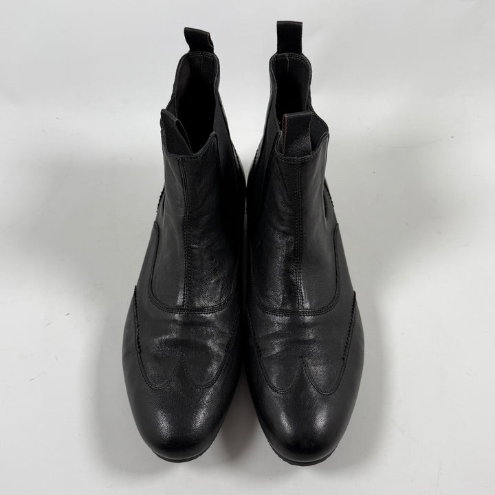 Hugo Boss eleganta herrstövlar i läder storlek 42