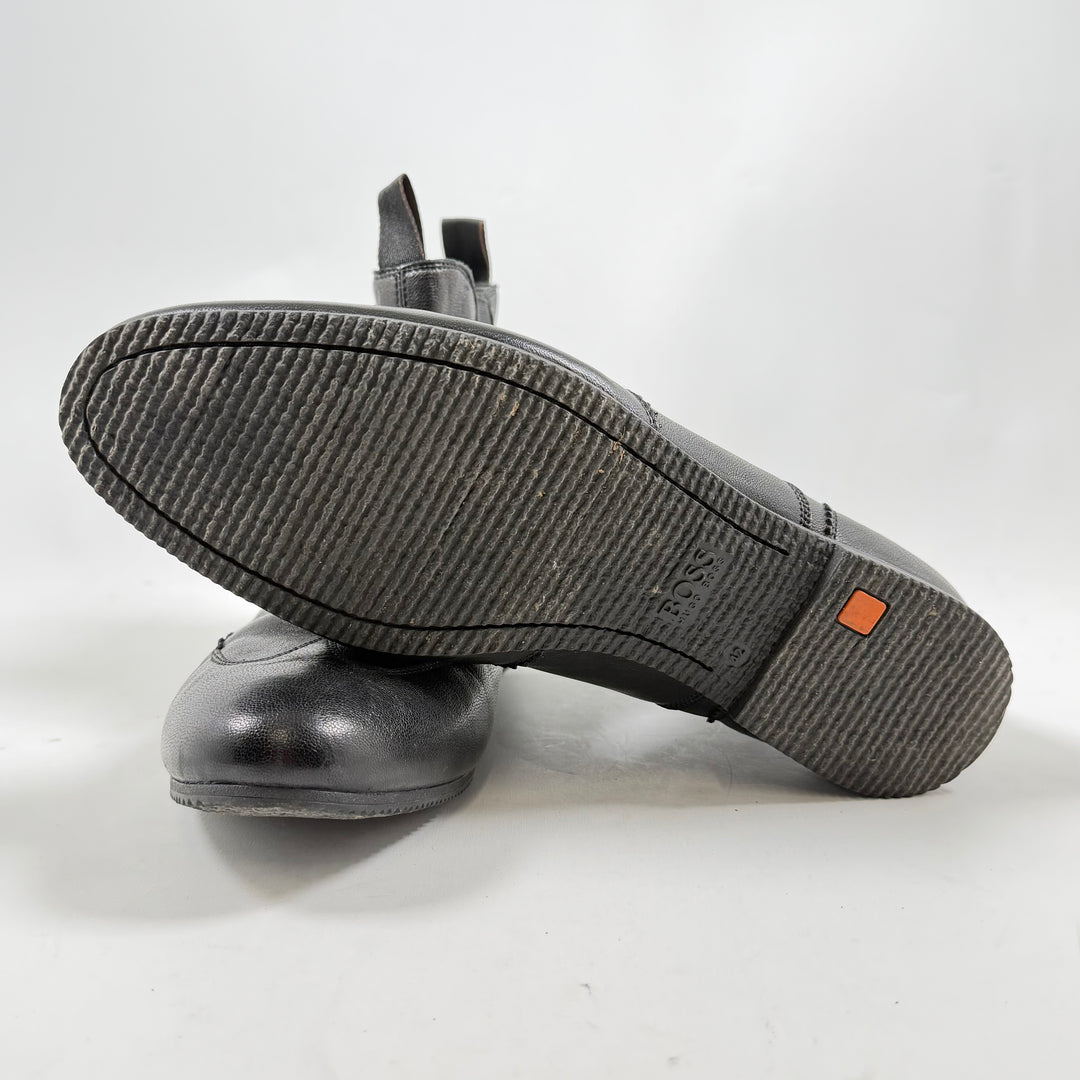 Hugo Boss eleganta herrstövlar i läder storlek 42