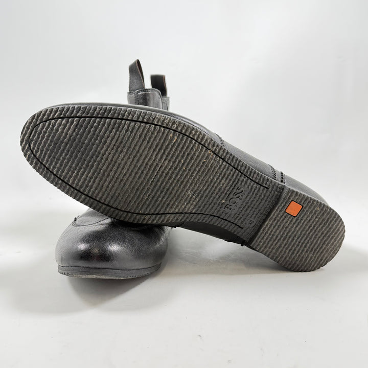 Hugo Boss eleganta herrstövlar i läder storlek 42