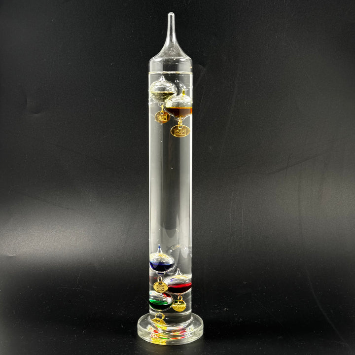 Elegant Galileo termometer i glas modern