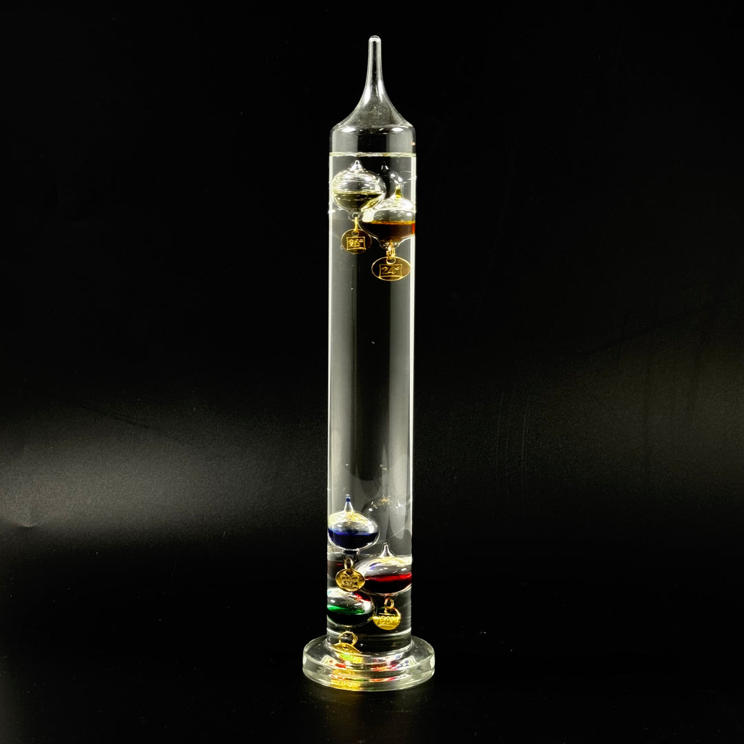 Elegant Galileo termometer i glas modern