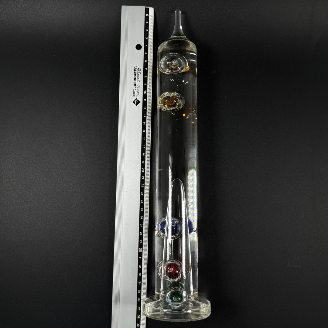 Elegant Galileo termometer i glas modern