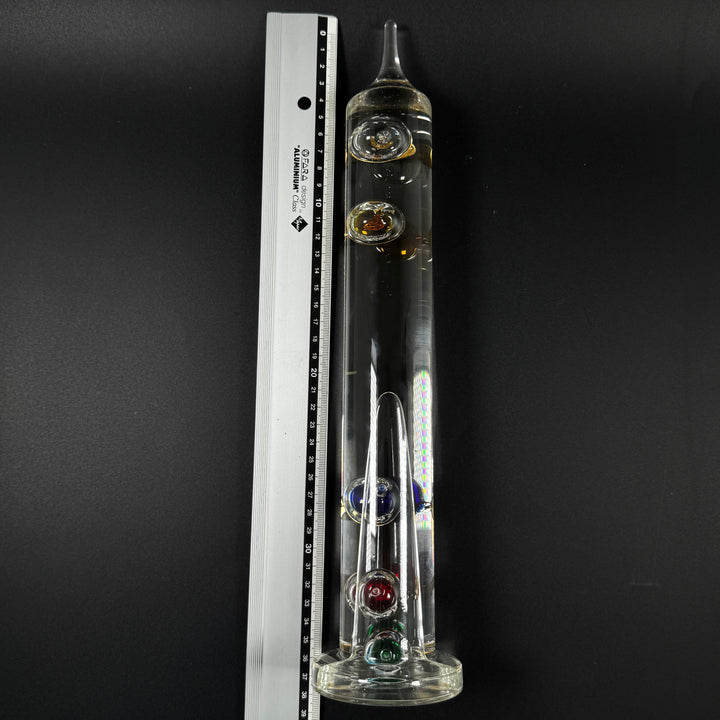 Elegant Galileo termometer i glas modern