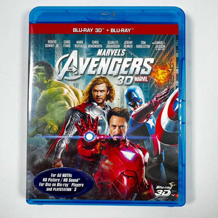 Marvel Blu-ray trilogi Avengers och Captain Marvel