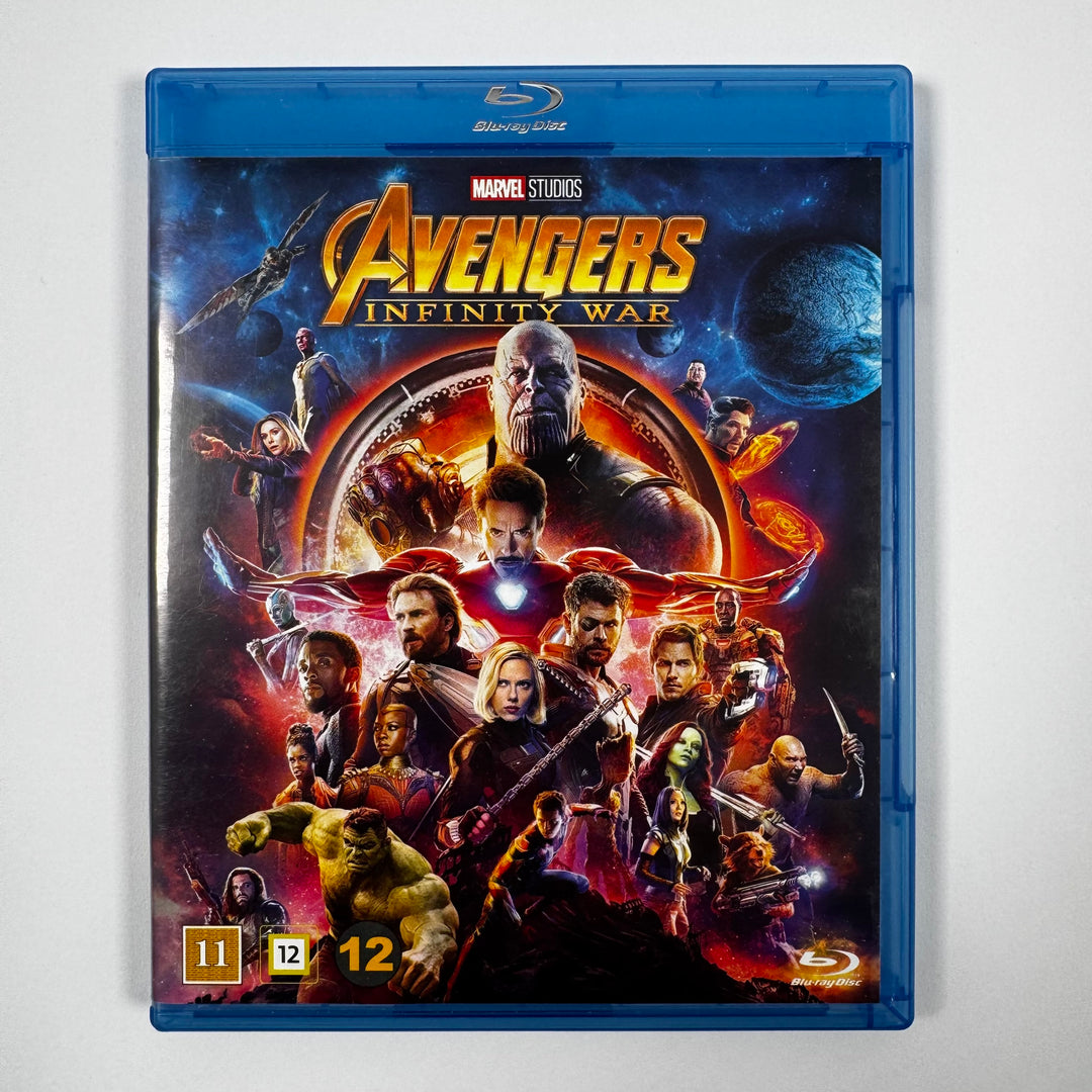 Marvel Blu-ray trilogi Avengers och Captain Marvel