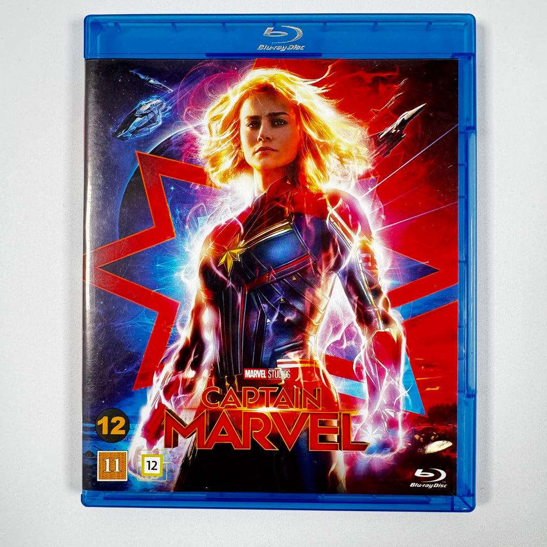 Marvel Blu-ray trilogi Avengers och Captain Marvel