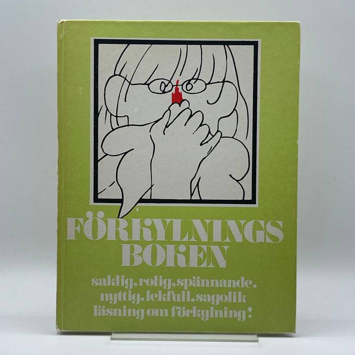 Retro Förkylningboken i Mycket Gott Skick