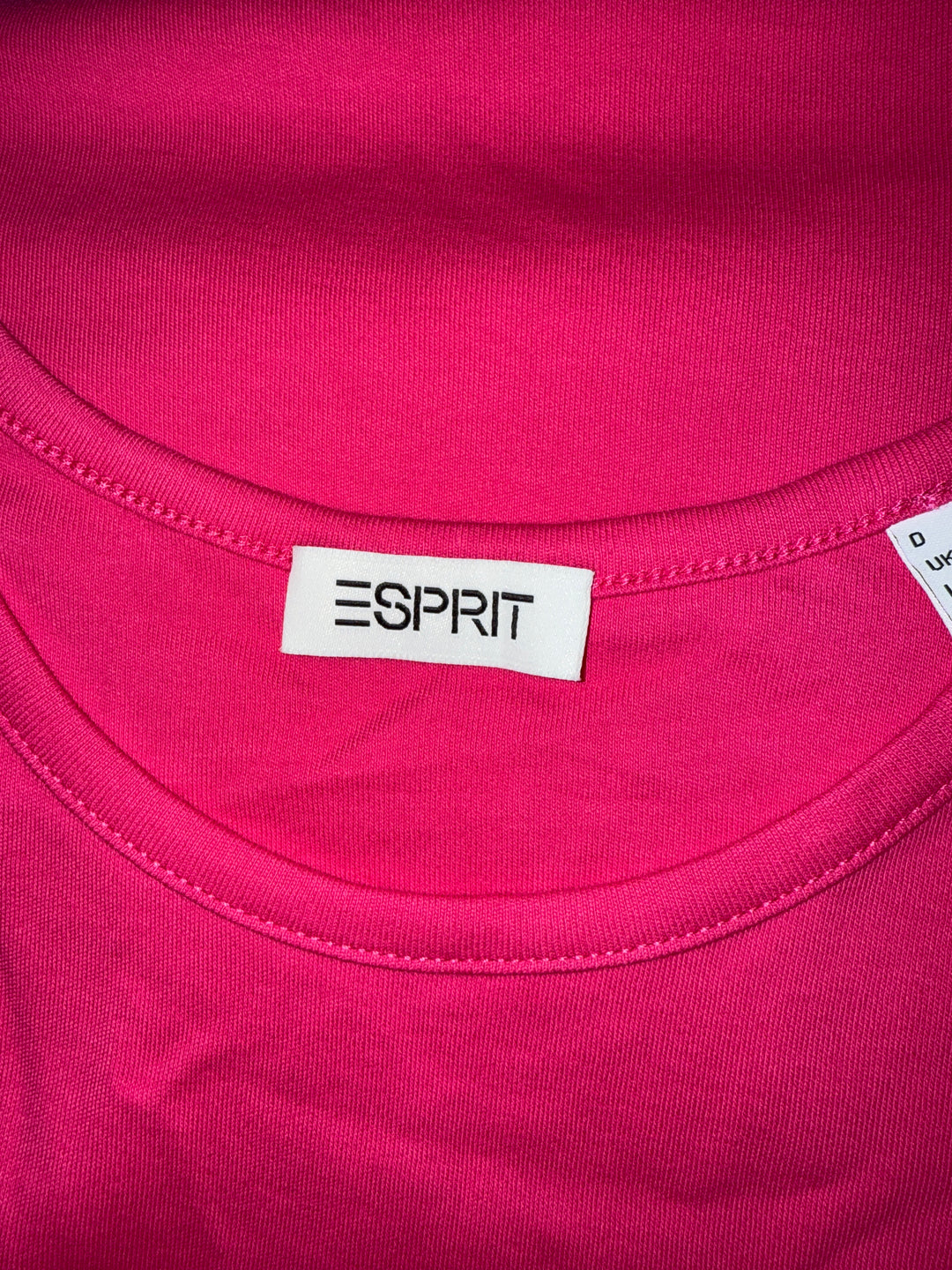 Esprit - Rosa linne utan ärmar i bomull