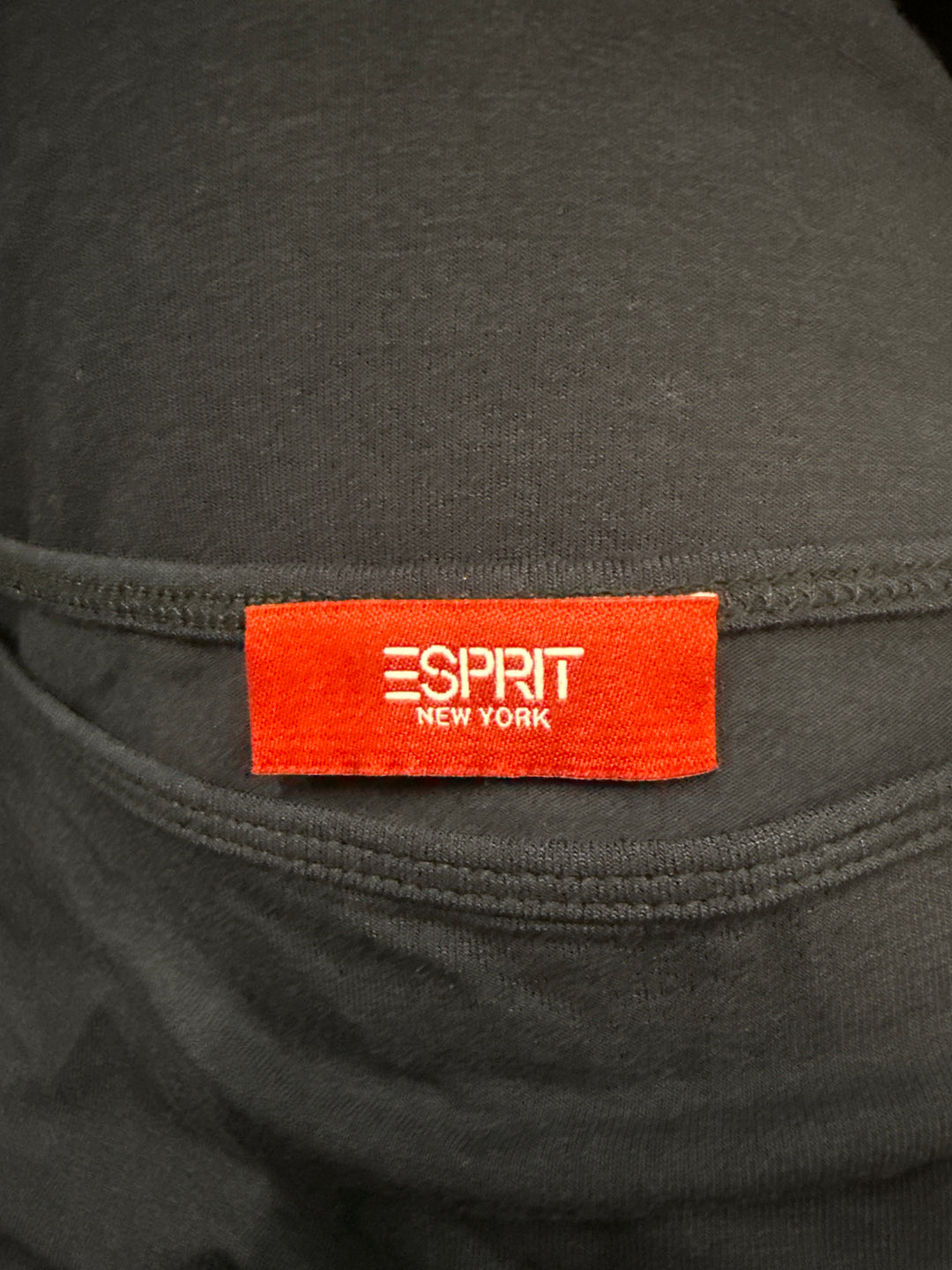 Esprit Svart linne i stretchmaterial, klassisk design