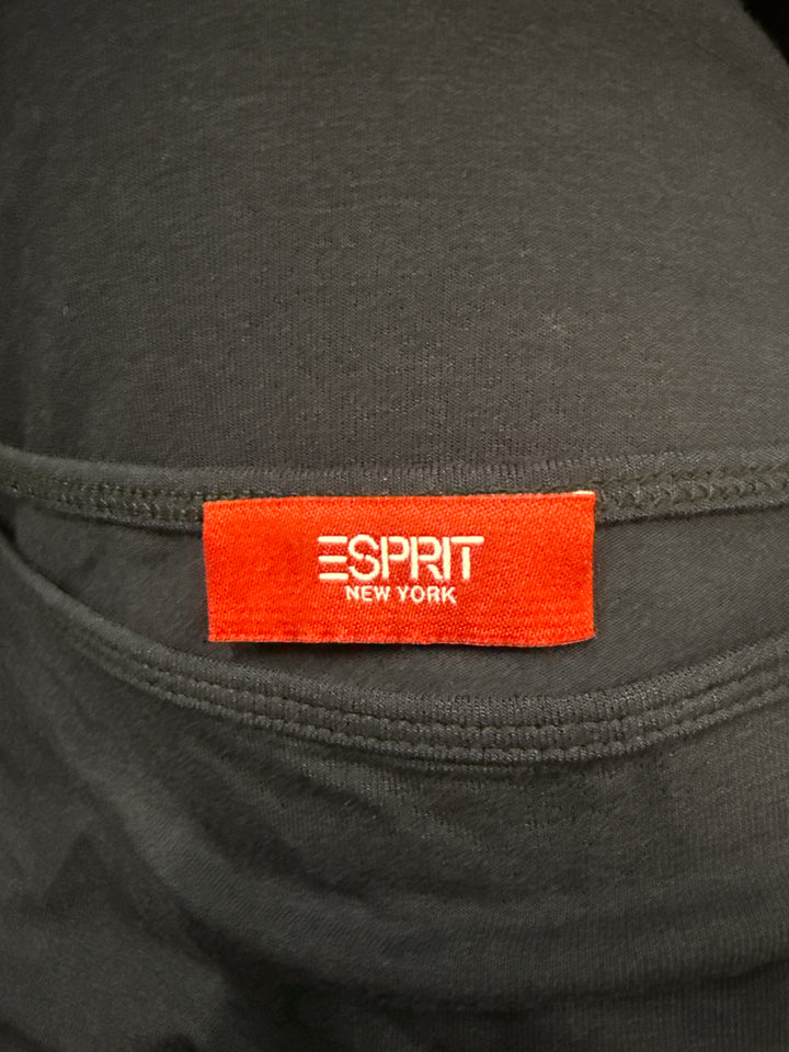 Esprit Svart linne i stretchmaterial, klassisk design
