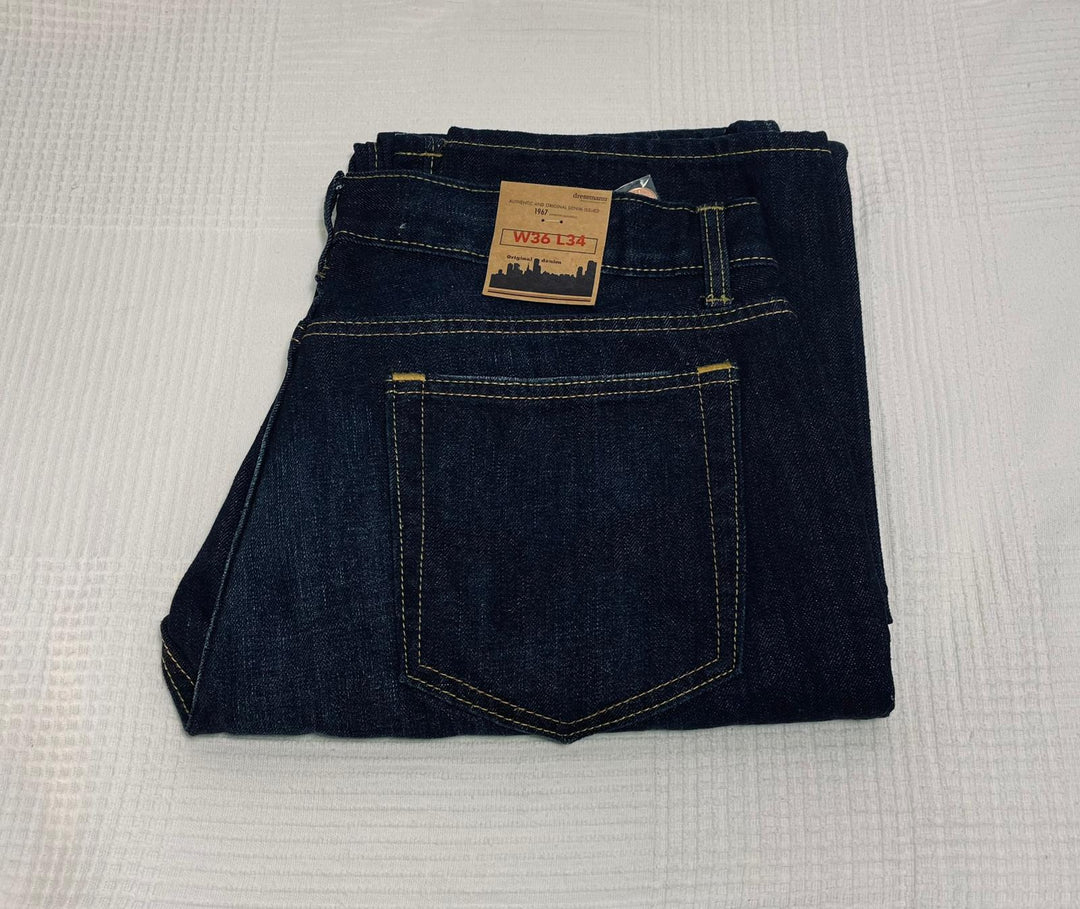 Mörkblå Jeans från Dressmann, Storlek W36 L34 - Homy Secondhand Online