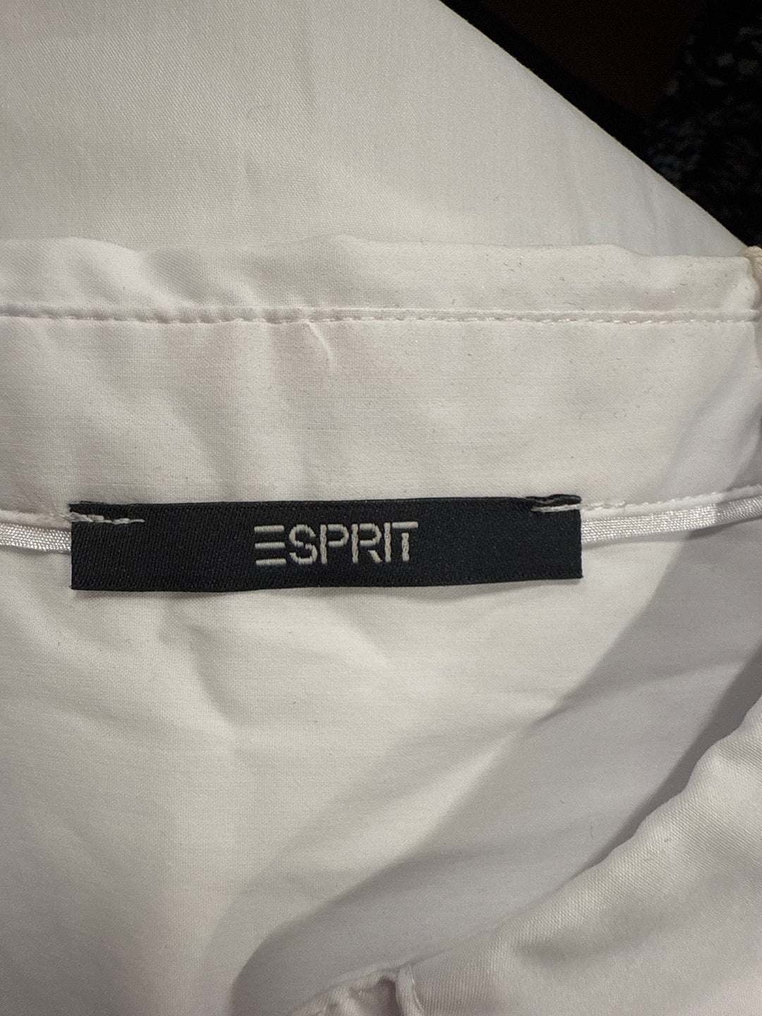 Esprit vit elegant damskjorta