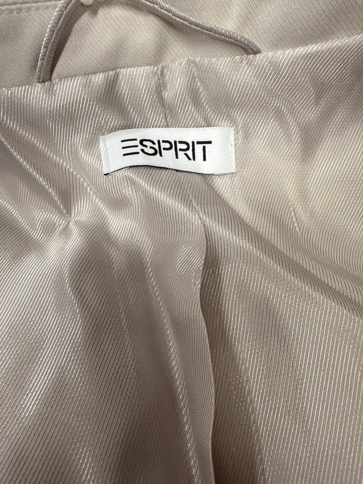 Esprit - Elegant vit dubbelknäppt damkavaj