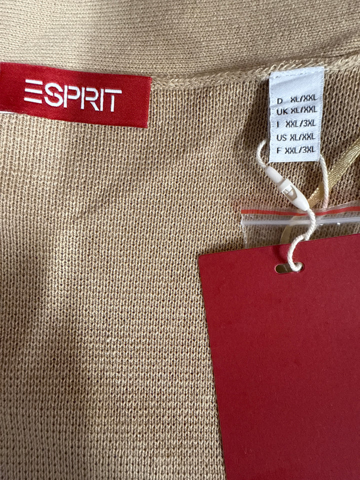Esprit - Elegant beige kashmir kofta Homy Secondhand