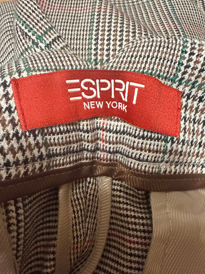Esprit - Klassiska herrbyxor i rutigt mönster