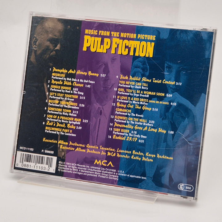 Pulp Fiction Soundtrack CD – Quentin Tarantino Film - Homy Secondhand Online